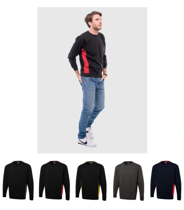 UC217 Uneek Contrast Sweatshirt